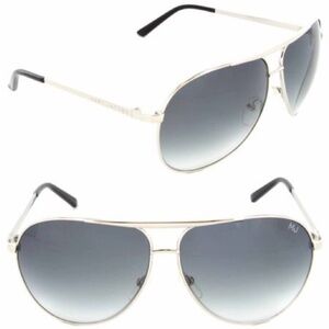 Marc Jacobs Silver Aviator Sunglasses